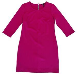 DAISY FUENTES Fuchsia Textured tunic dress size medium